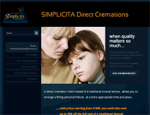 Tablet Screenshot of lowcostcremations.co.uk
